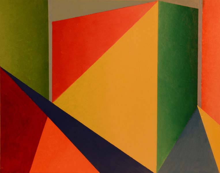 Mary Laucks abstract contemporary art New Havana III