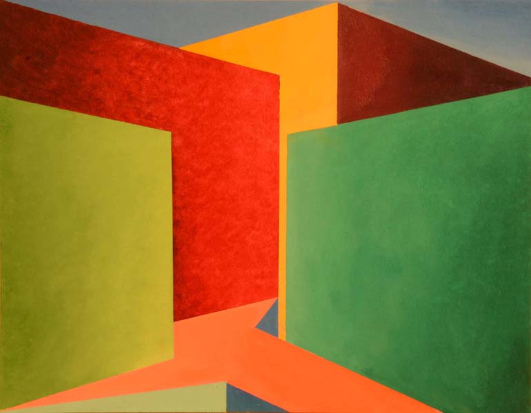 Mary Laucks abstract contemporary art New Havana IV