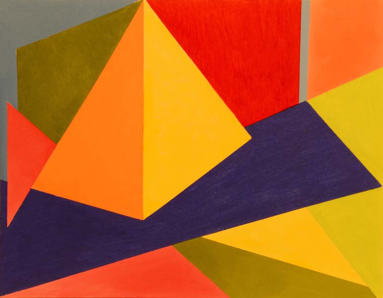 Mary Laucks abstract contemporary art New Havana V