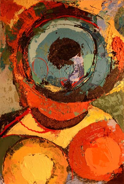 STRANGE ATTRACTORS painting by Mary Laucks