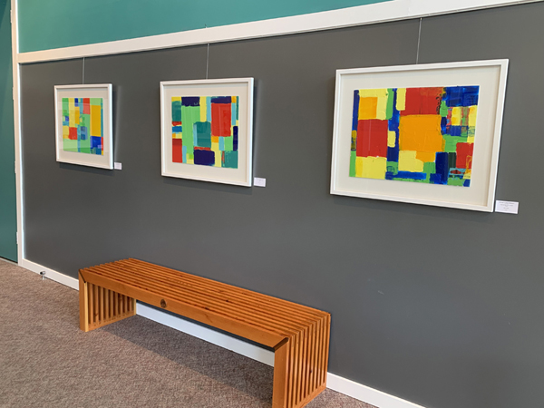 Mary Laucks 2019 show at ArtSpring