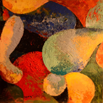 Texture gallery of paintings by Mary Laucks